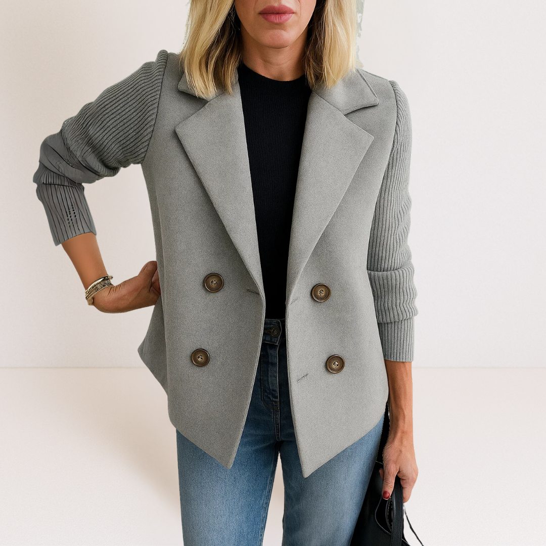 Martine - Veste Élégante En Tricot