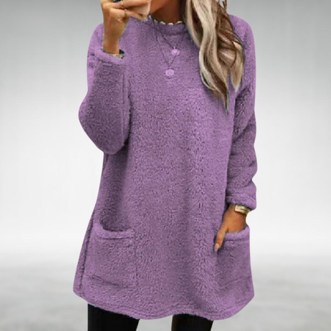 Nora | Pull en Polaire avec Poches