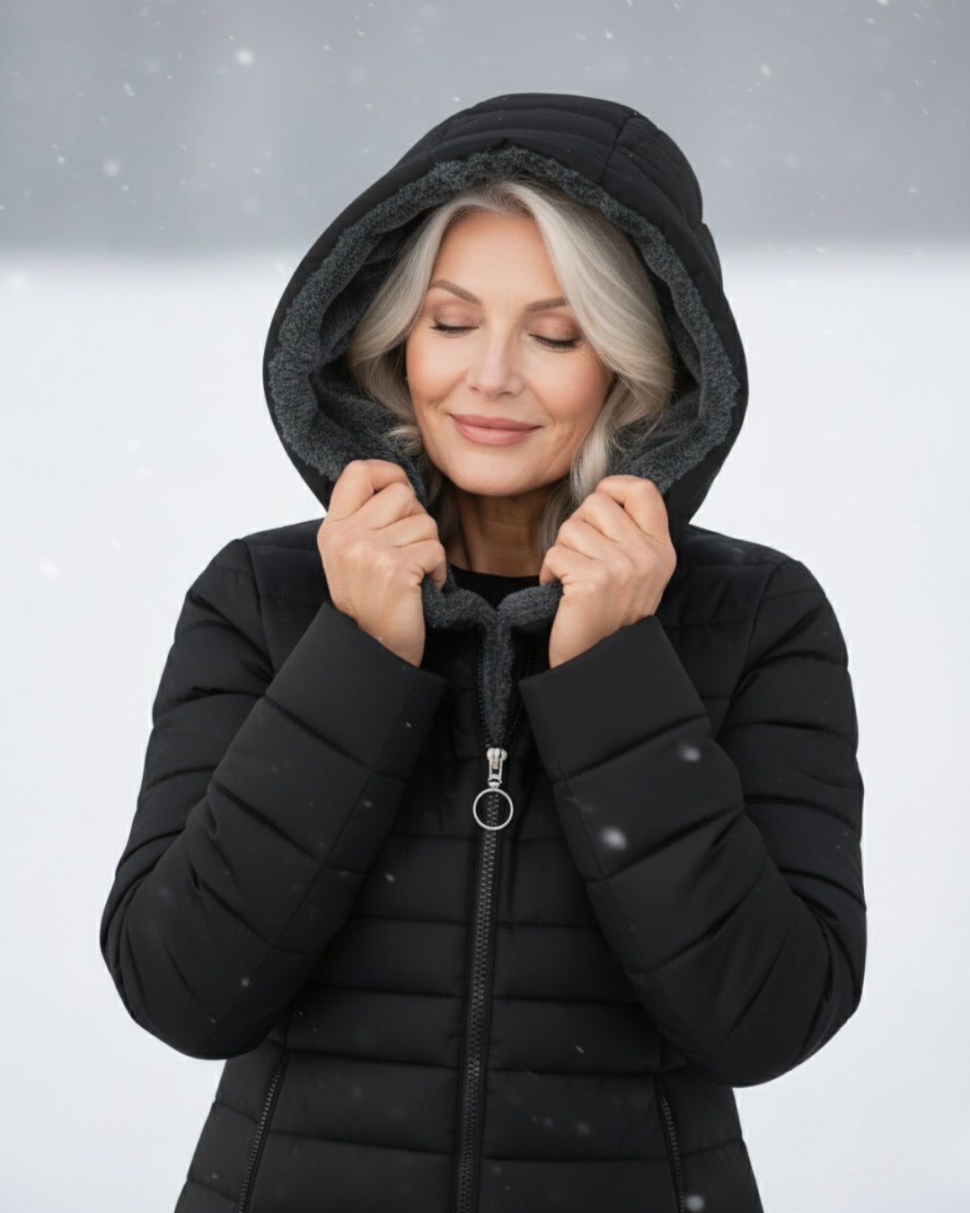 Clair | Manteau Puffer Doublé en Fleece