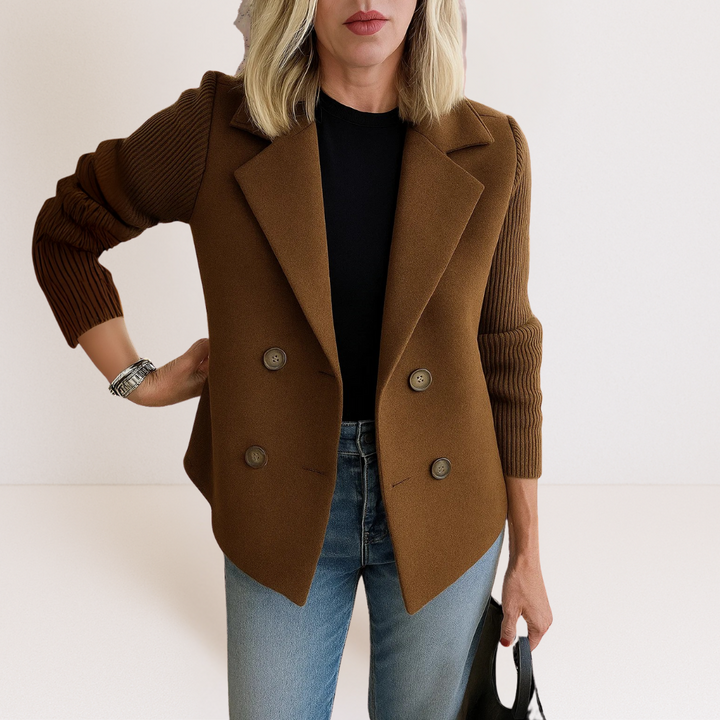 Martine - Veste Élégante En Tricot