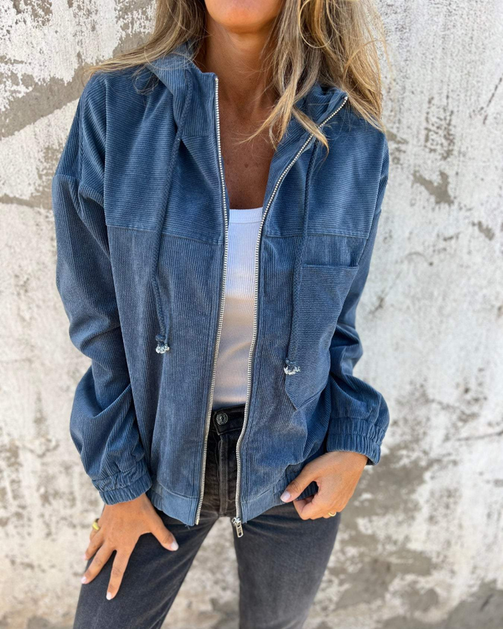 Clémence - Veste Velours Confortable