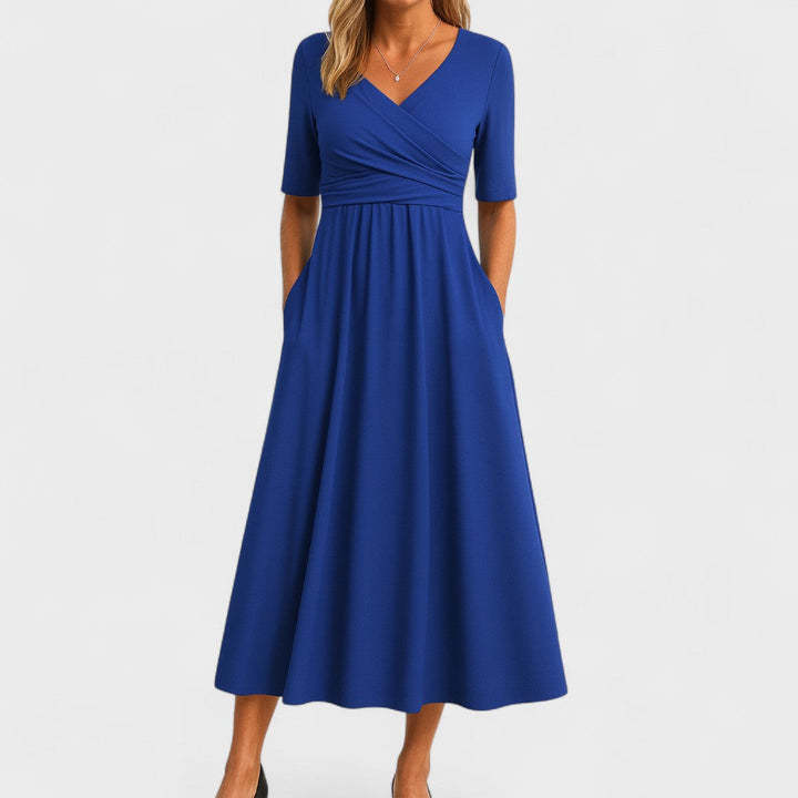 Joanna | Robe midi élégante