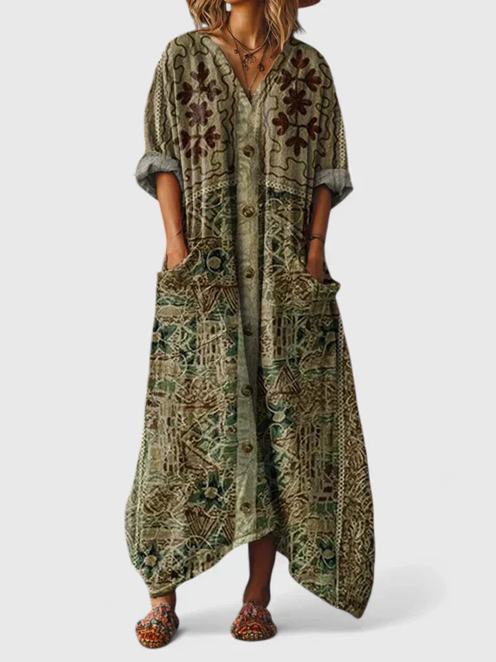 Thalyssira - Robe Élégante Polyvalente.