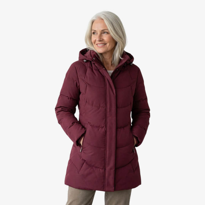 Adeline - Manteau Chic Matelassé