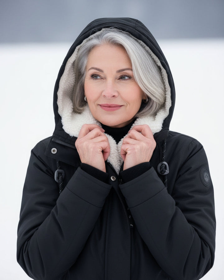 Amelia - Élégant Parka Réversible