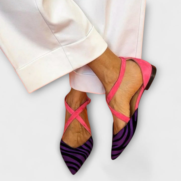 Fenna | Ballerines avec lanières
