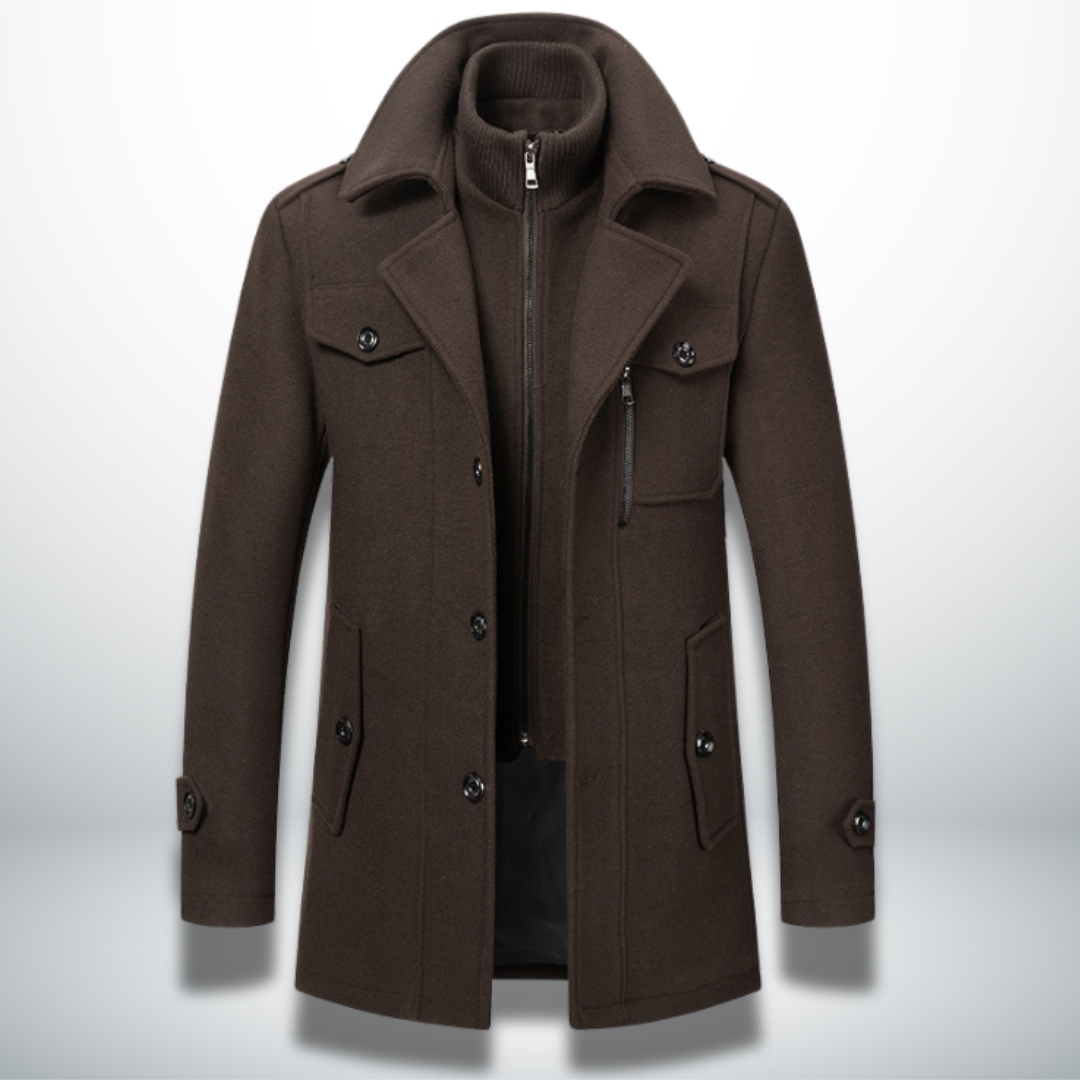 Angelo - Manteau Élégant Hivernal