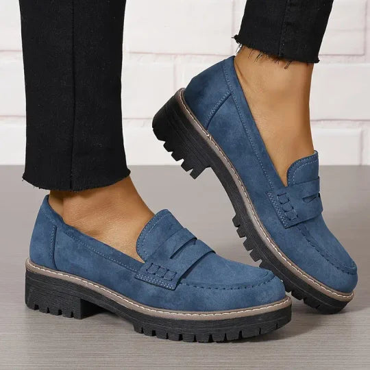 Ciela - Mocassins en Suède Élégants