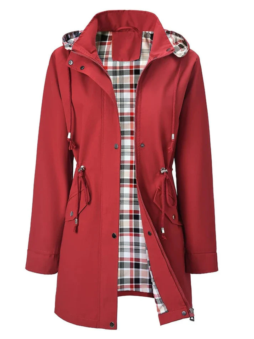 Delsina - Veste Imperméable Élégante
