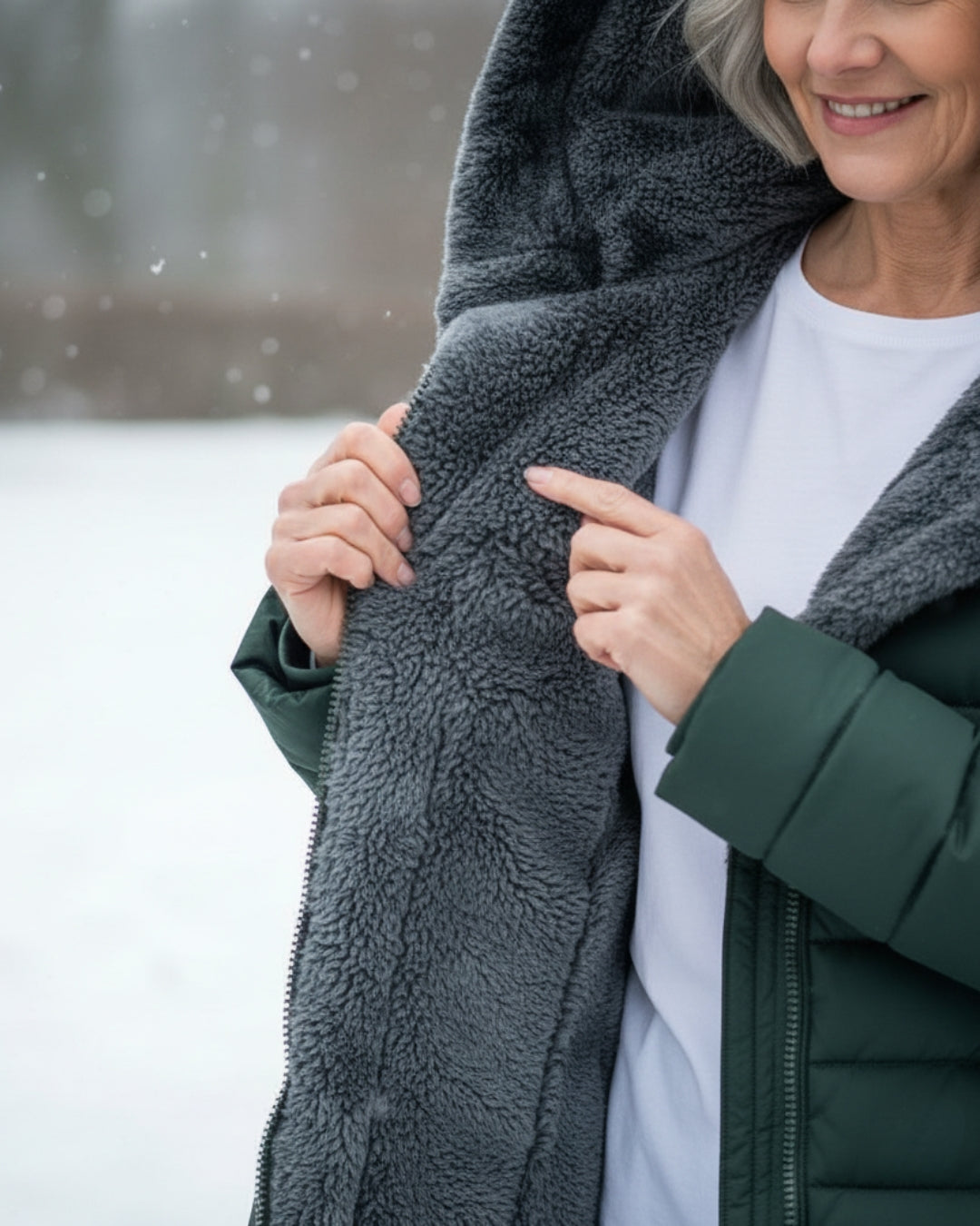 Olivia - Manteau D'hiver Élegant