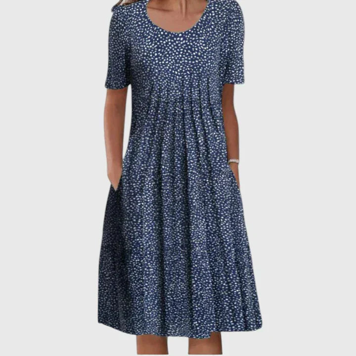 Emma - Robe Élégante Avec Volants