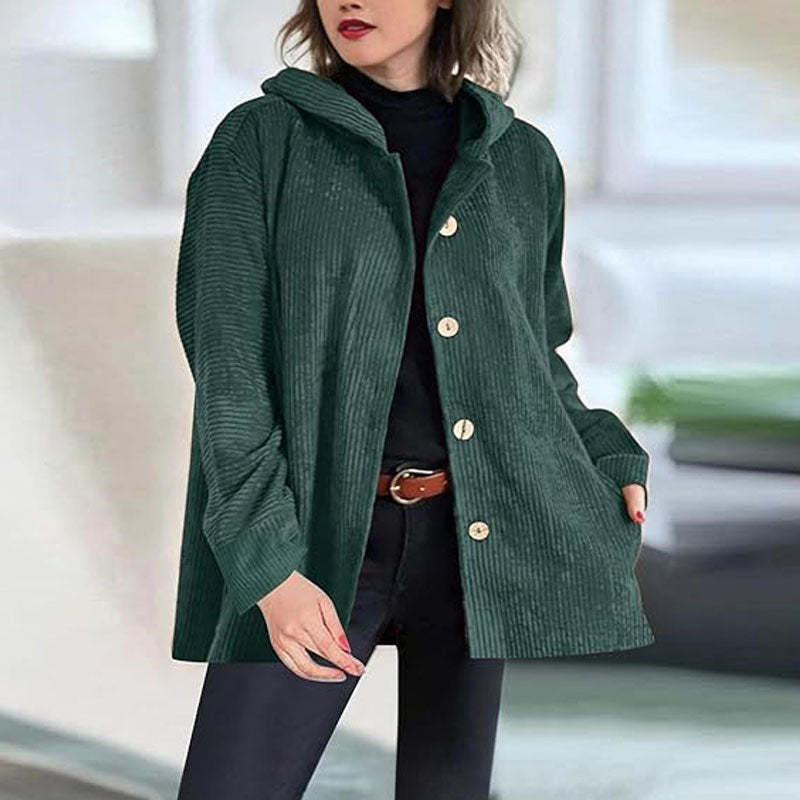 Isabelle - Veste Velours Confortable