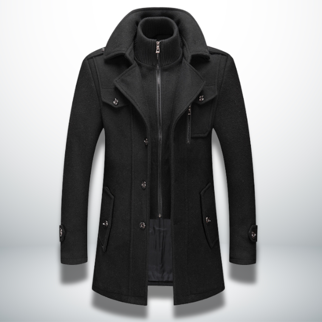 Angelo - Manteau Élégant Hivernal