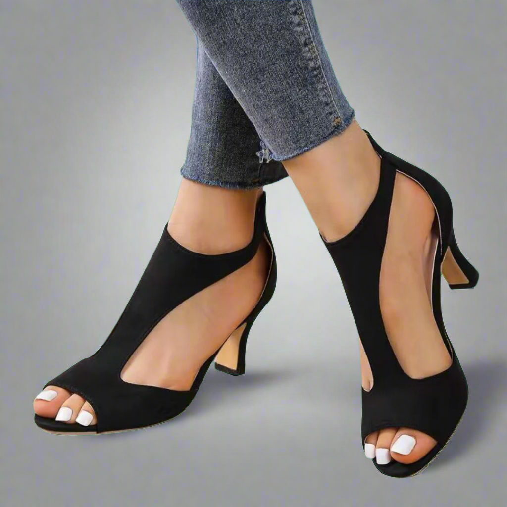 Flora | Sandales à talons élégants