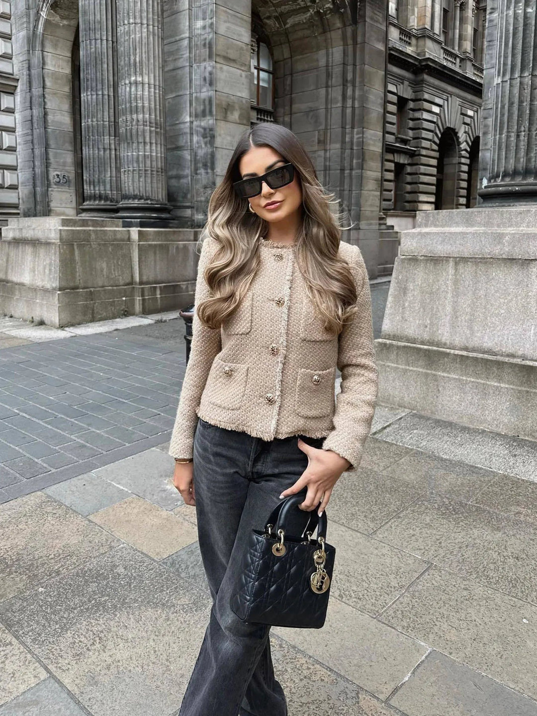Alice - Veste Chic Beige