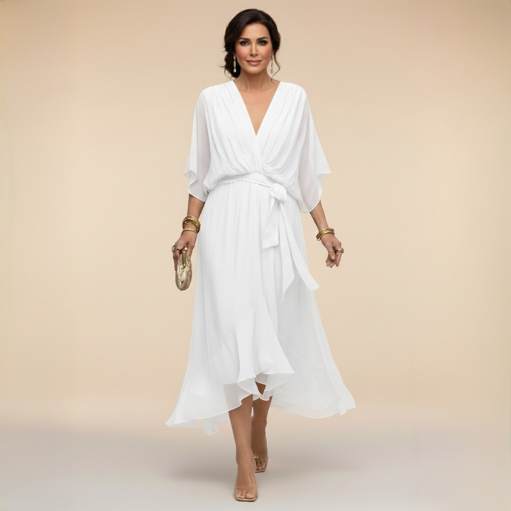 Monica - Élégante Robe en Chiffon
