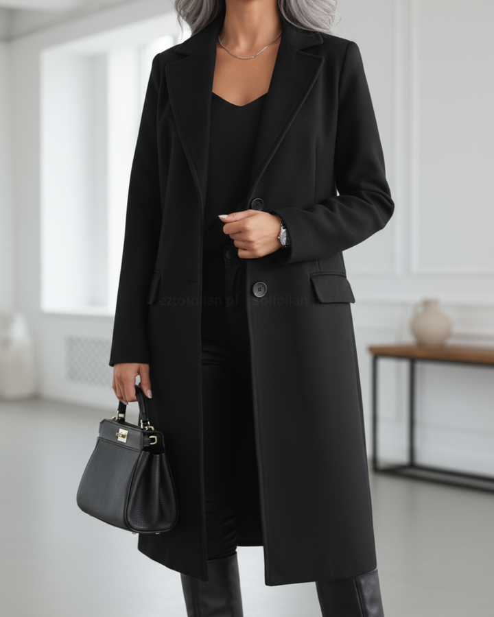Judith - Manteau Long Sophistiqué