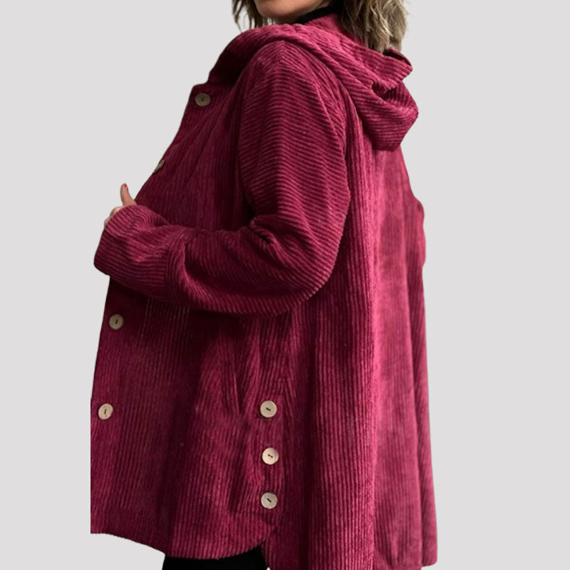 Isabelle - Veste Velours Confortable