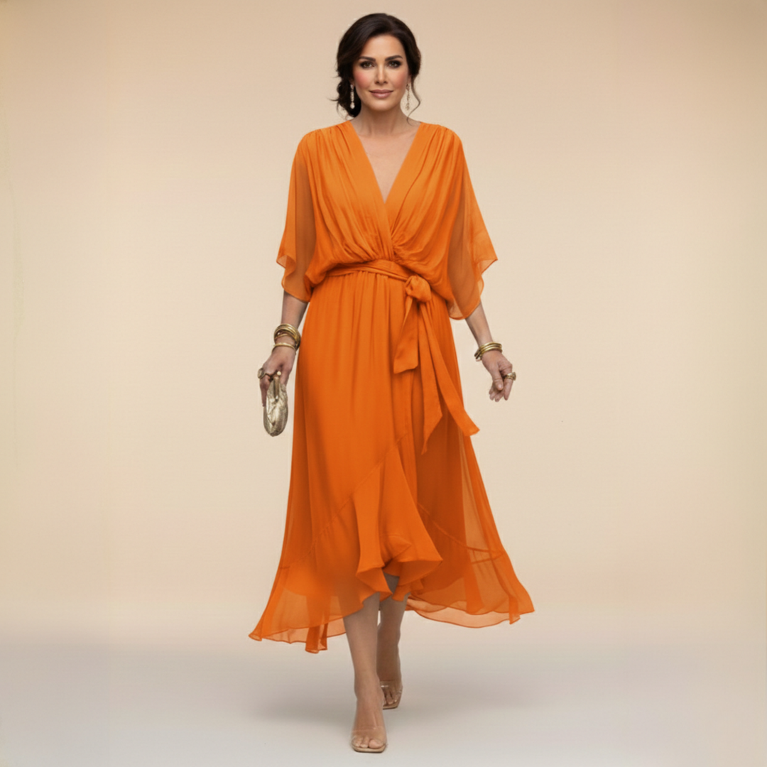 Monica - Élégante Robe en Chiffon