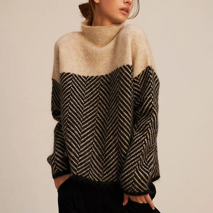 Mira - Pull Torsadé Élégant