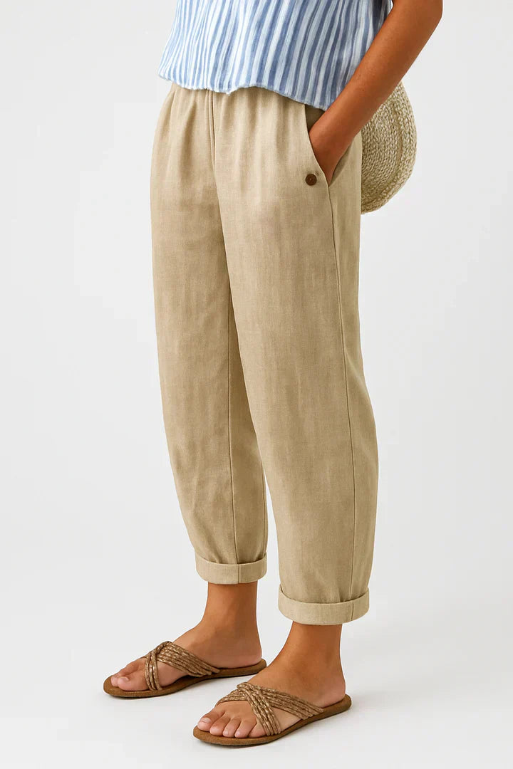 Laira - Pantalons Légers Été