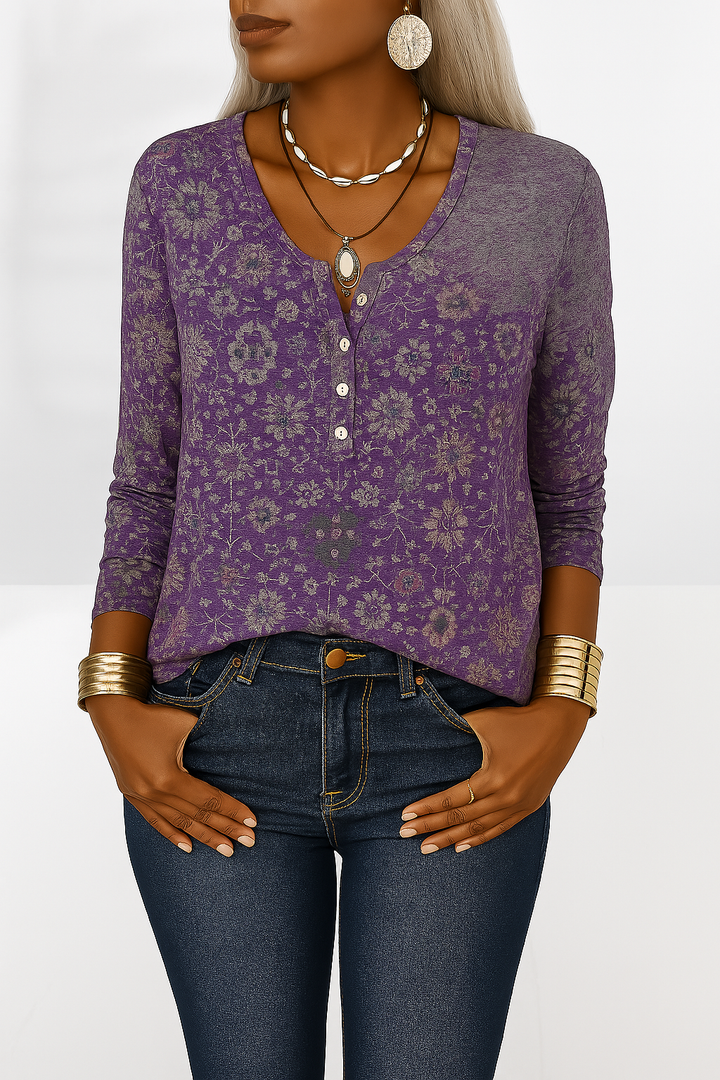 Alina - Blouse Boho Élégante