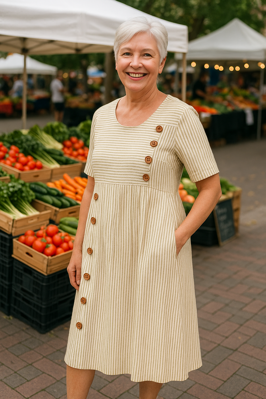Brienne - Robe Midi Aérée