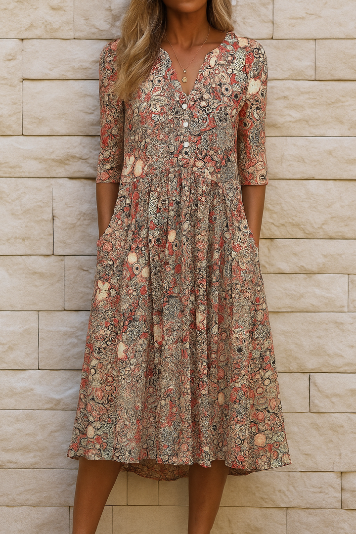Hedda - Robe Aérienne Élégante