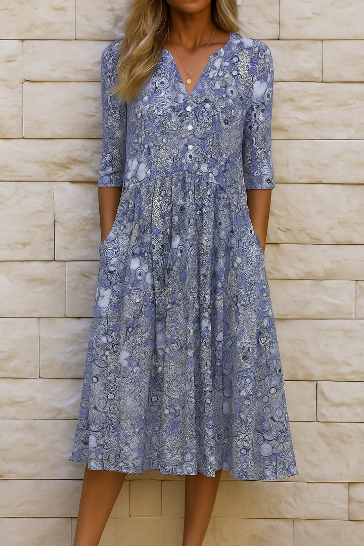 Hedda - Robe Aérienne Élégante
