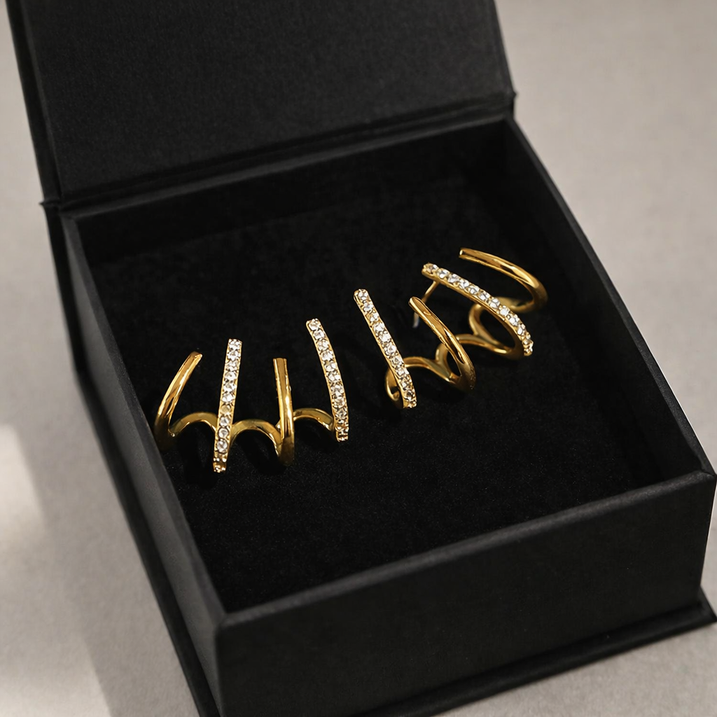 Griffe - Boucles D'oreilles Élégantes