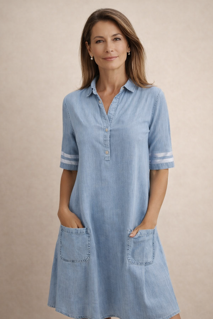 Bretagne - Robe Denim Décontractée