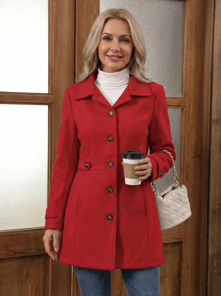 Élise - Manteau Élégant et Confortable
