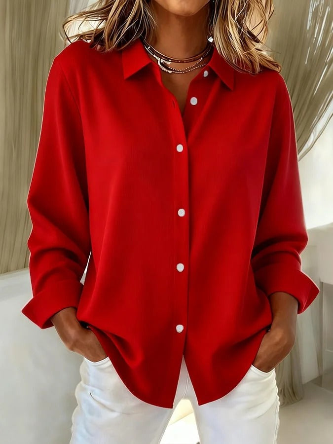 Cecilia - Blouse Élégante Polyvalente