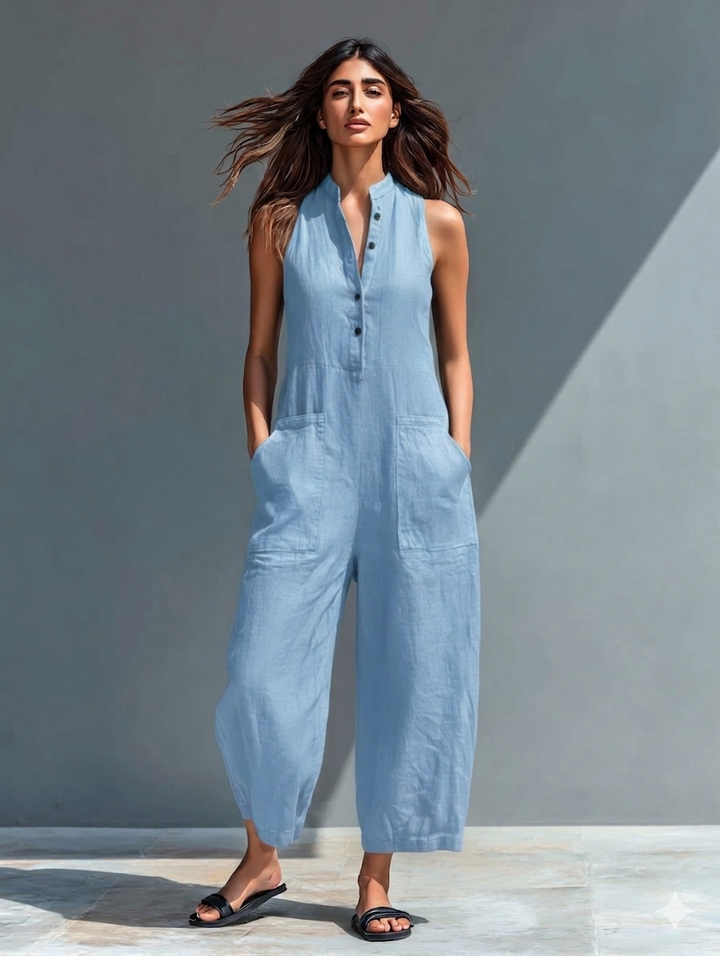 Novera - Jumpsuit Minimaliste Élégant