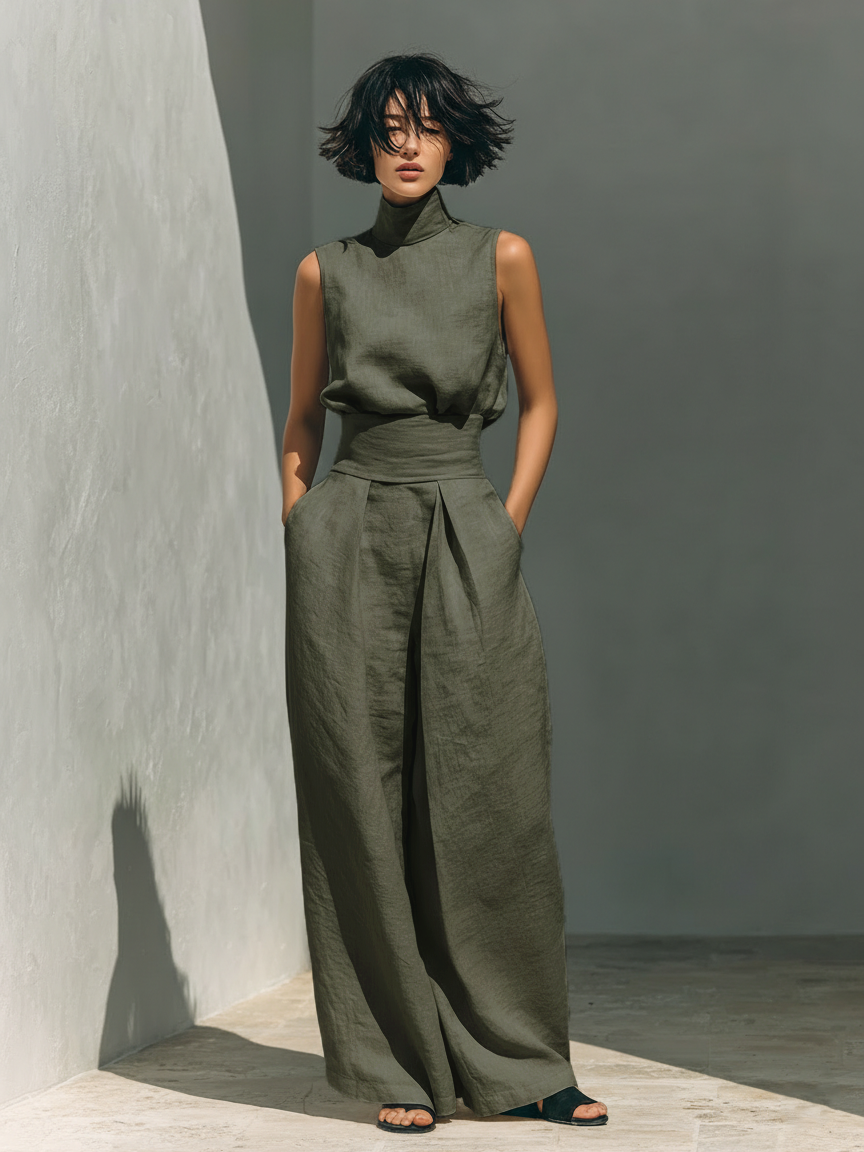 Maria - Ensemble Minimaliste en Coton