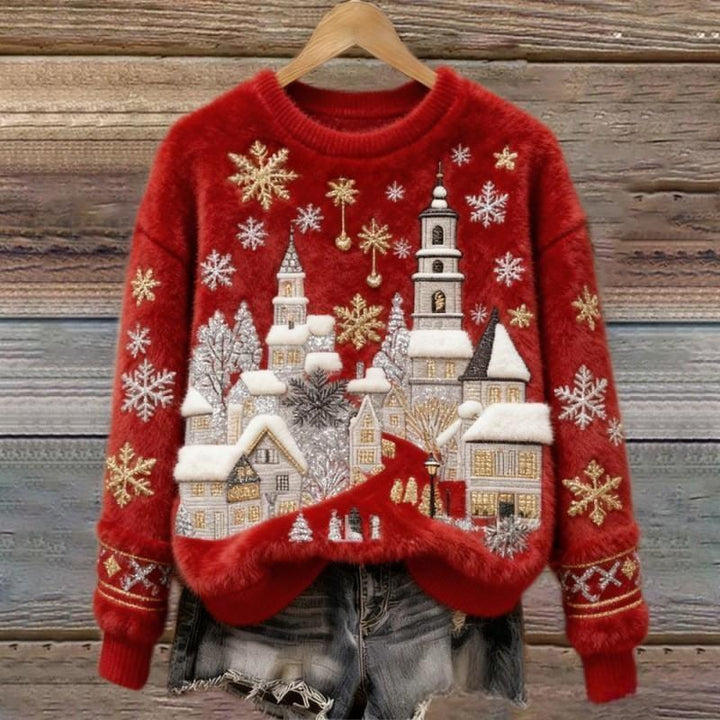 Talbot - Pull Fluffy de Noël.