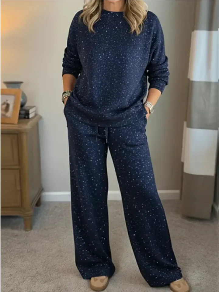 Lana - Ensemble Décontracté à Pois