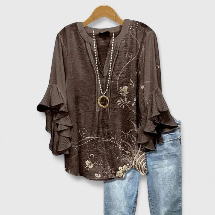 Isabella - Élégante Blouse Artistique