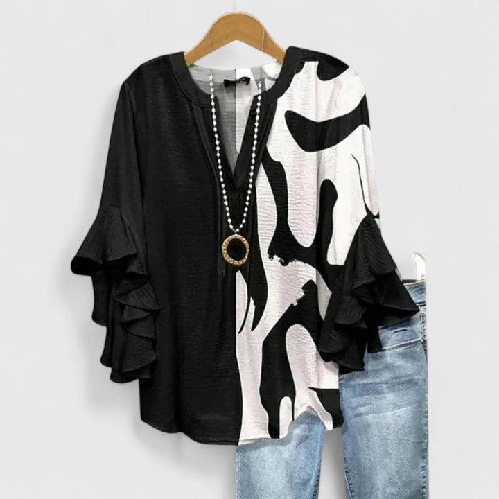 Isabella - Élégante Blouse Artistique