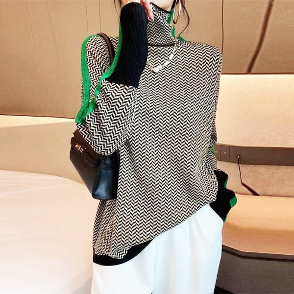 Sylvie - Pull Roulé Élégant