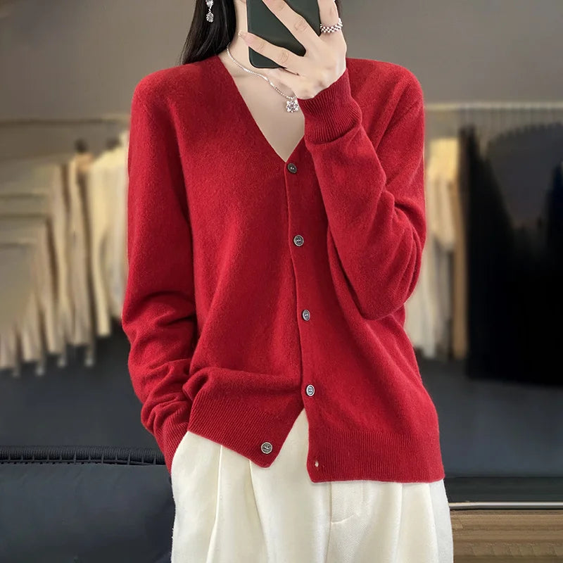 Odessia - Cardigan Cachemire Élégant