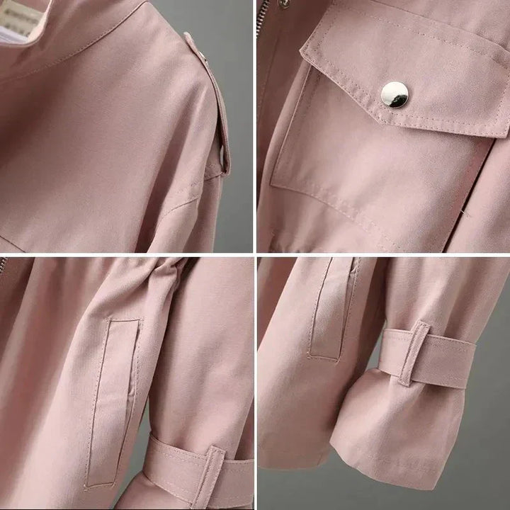 Elka- Manteau Élégant En Laine