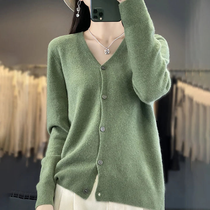 Odessia - Cardigan Cachemire Élégant
