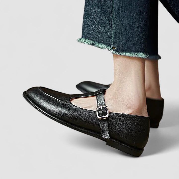 Camila | Chaussures Mary Jane Orthopédiques à Talon Bas