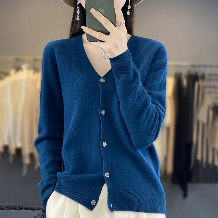 Odessia - Cardigan Cachemire Élégant