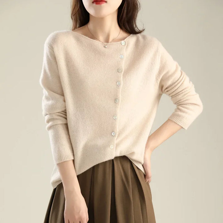 Mireille - Élégant Gilet Tricoté