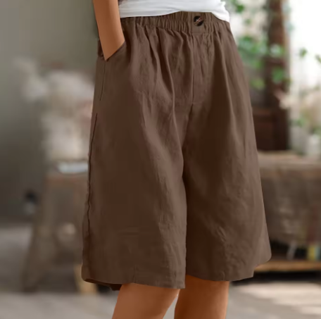 Frances - Shorts en Coton Confort