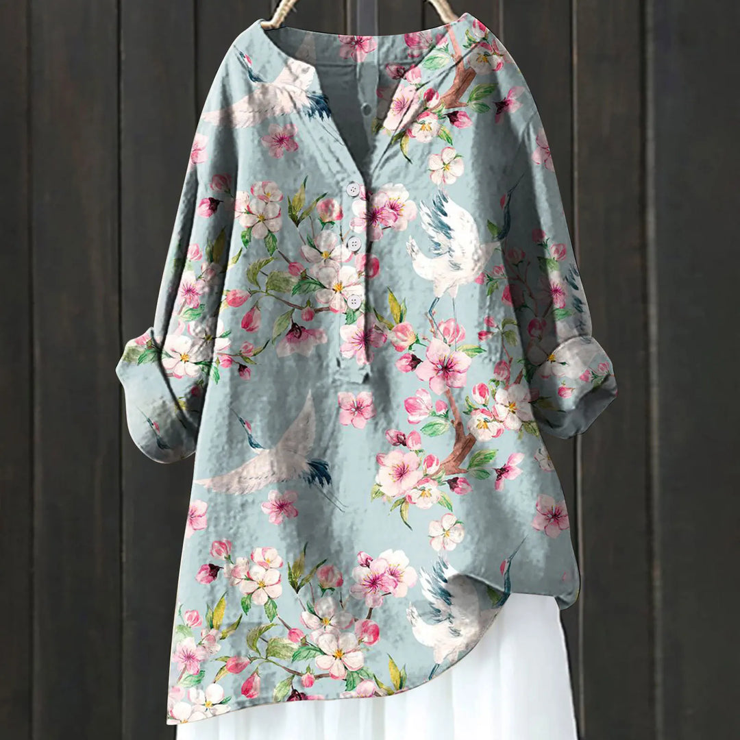 Daniela - Élégante Blouse Fleurie