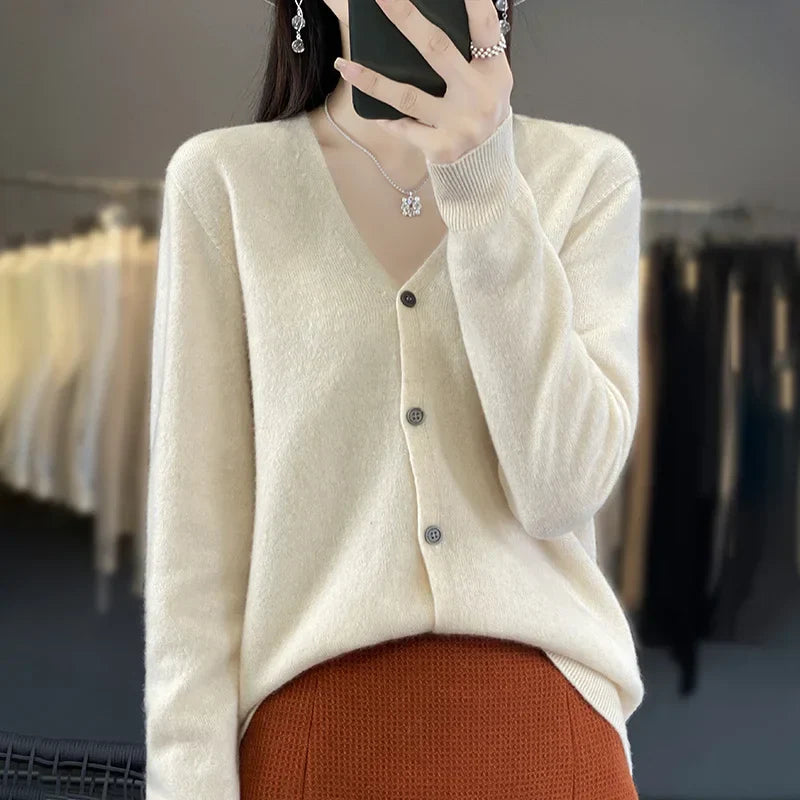 Odessia - Cardigan Cachemire Élégant
