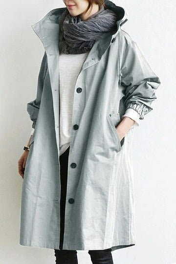 Mandy - Trench Coat Élégant Déperlant